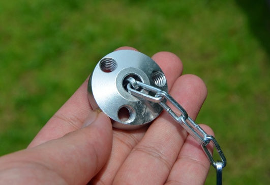 Campfire tripod hanging pot picnic fire bracket aluminum alloy tripod camping supplies