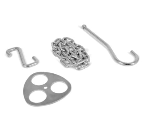 Bärbar utomhusgrill camping rostfritt stålhängare campingstativ