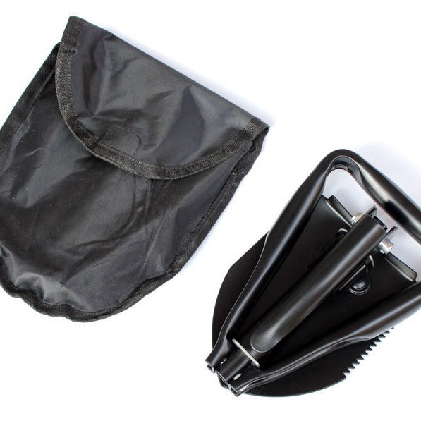 Multifunktionell fällbar spade