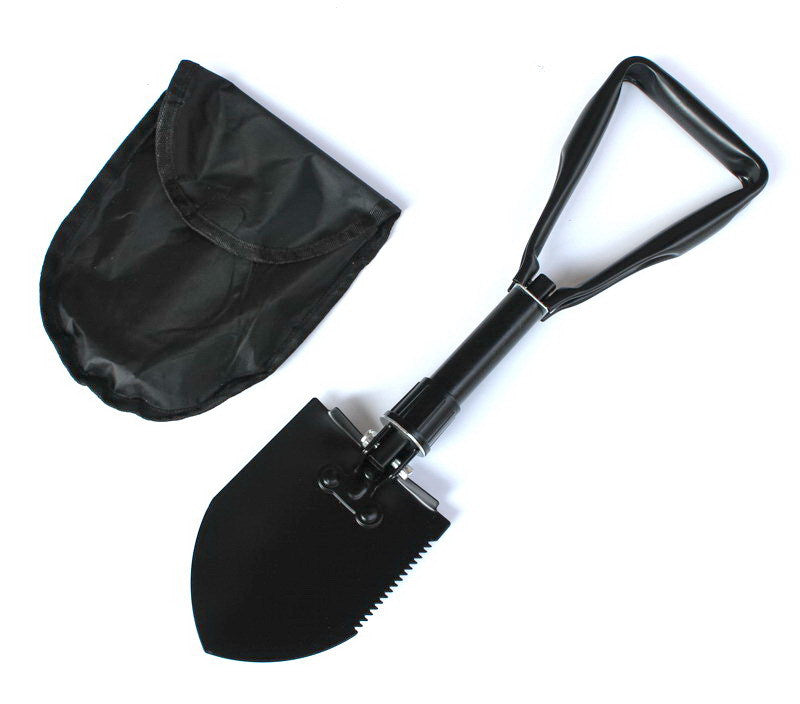 Multifunktionell fällbar spade